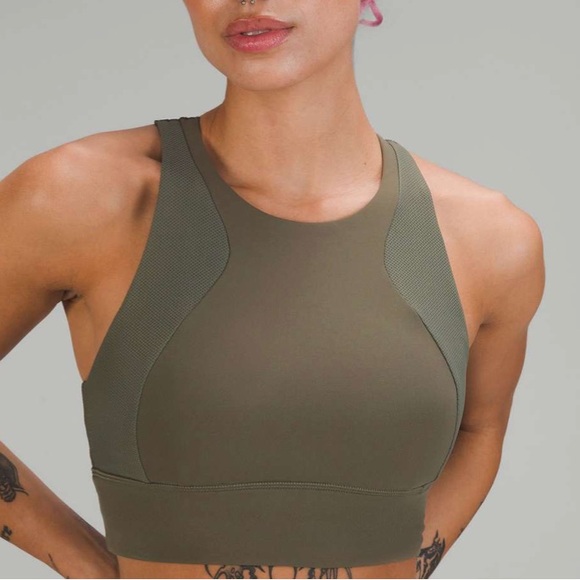 Lululemon Everlux High-Neck Train Bra - Picture 2 of 11